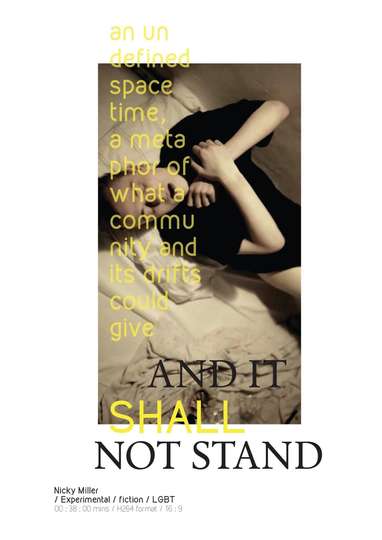 And It Shall Not Stand Poster