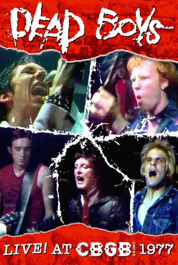 Dead Boys Live at CBGBs 1977 Poster