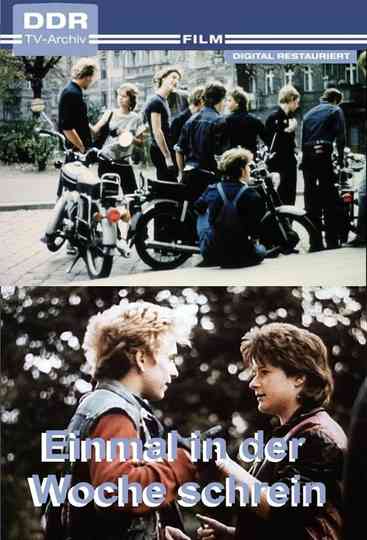 Yell Once a Week Poster