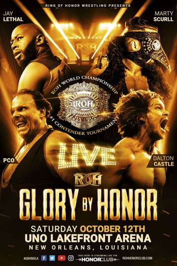ROH Glory By Honor XVII Poster