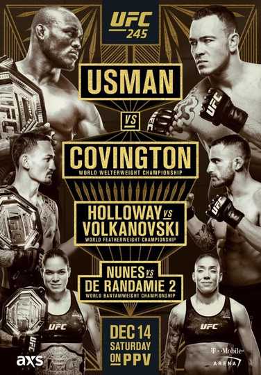 UFC 245: Usman vs. Covington