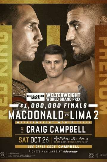 Bellator 232 MacDonald vs Lima 2 Poster