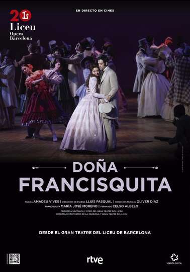 Doña Francisquita Gran Teatre del Liceu Poster
