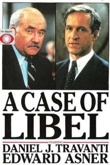 A Case of Libel Poster