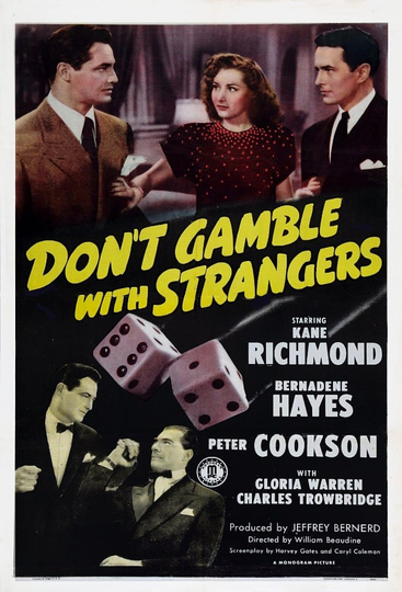 Don't Gamble with Strangers Poster