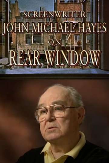Screenwriter John Michael Hayes on Rear Window Poster
