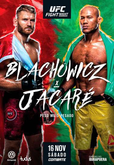 UFC Fight Night 164: Blachowicz vs. Jacare Poster