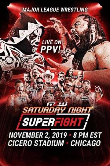 MLW Saturday Night SuperFight Poster