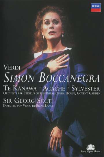 Simon Boccanegra: Royal Opera House Poster