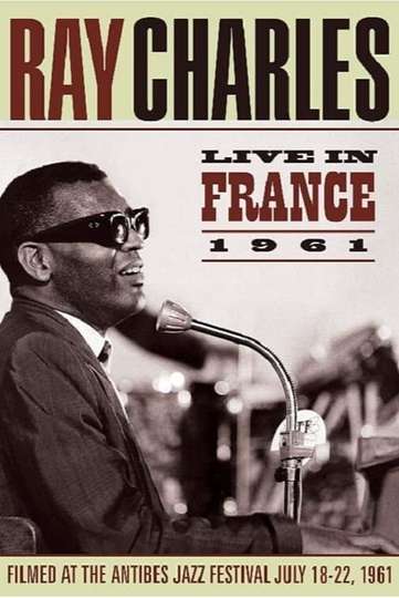 Ray Charles  Live in France 1961 Poster