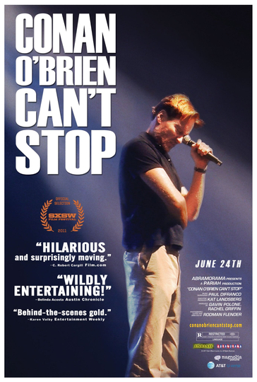 Conan O'Brien Can't Stop Poster