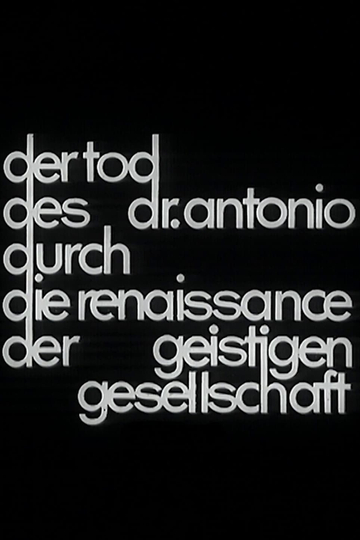 Der Tod des Dr Antonio durch die Renaissance der geistigen Gesellschaft