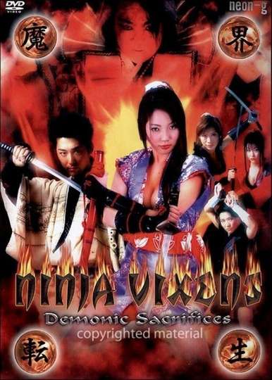 Ninja Vixens Demonic Sacrifices Poster
