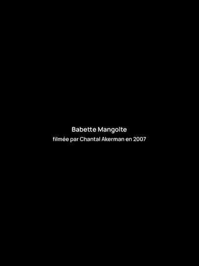 Interview with Babette Mangolte