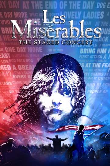 Les Misérables The Staged Concert Poster