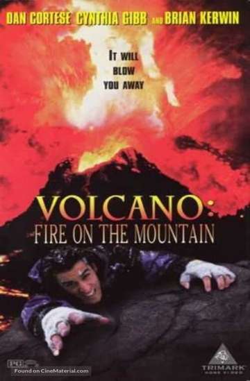 Volcano Fire on the Mountain Poster