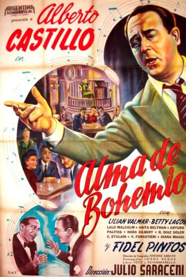 Alma de bohemio Poster