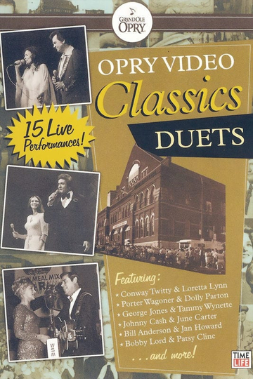 Opry Video Classics Duets Poster