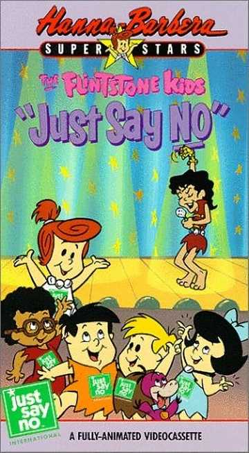 The Flintstone Kids' "Just Say No" Special Poster