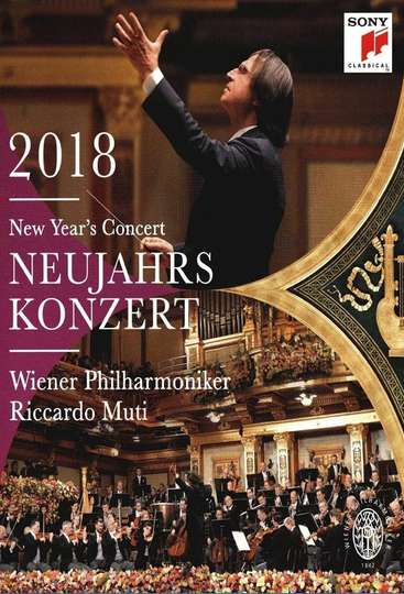 New Years Concert 2018  Vienna Philharmonic Poster