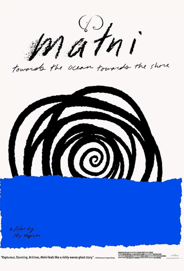 maɬni—towards the ocean, towards the shore Poster