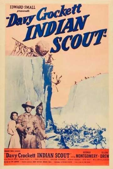 Davy Crockett Indian Scout Poster