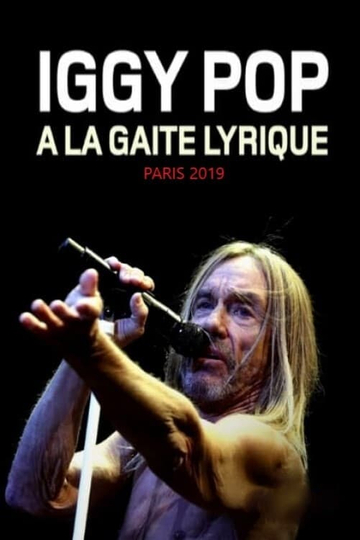 Iggy Pop Live at La Gaîté Lyrique Paris