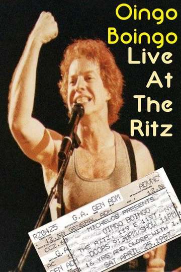 Oingo Boingo Live At The Ritz Poster