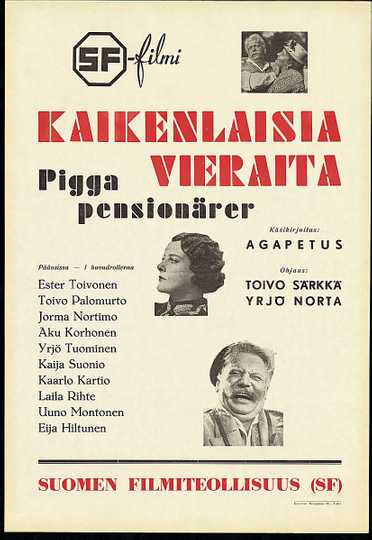 Kaikenlaisia vieraita Poster