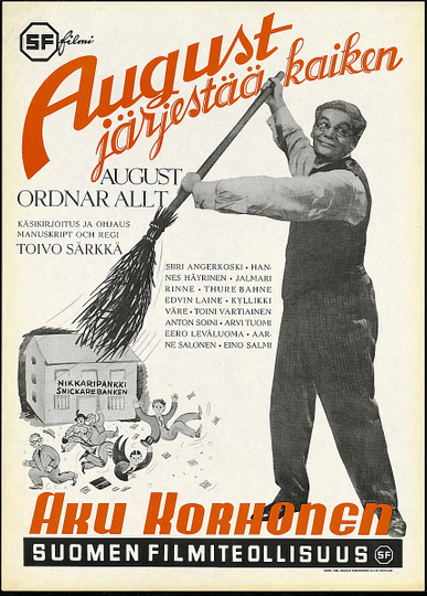 August järjestää kaiken Poster