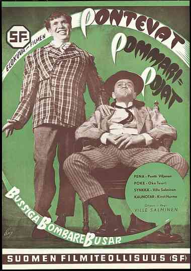 Pontevat pommaripojat Poster