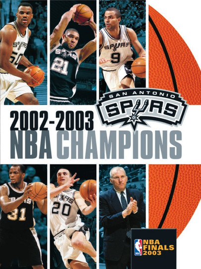 NBA Champions 2003 San Antonio Spurs