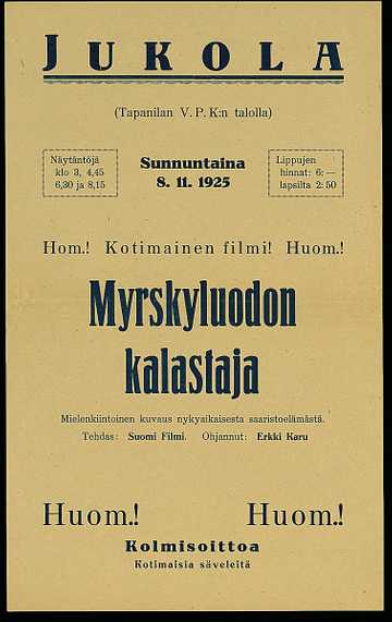 Myrskyluodon kalastaja Poster