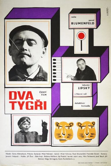 Dva tygři Poster