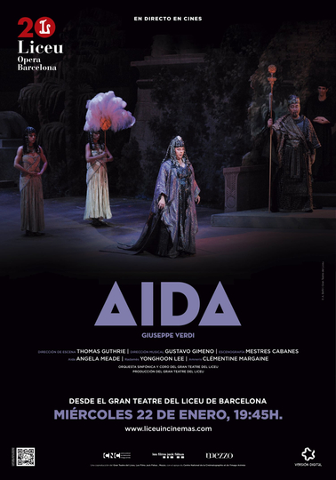 Aida Gran Teatre del Liceu Poster