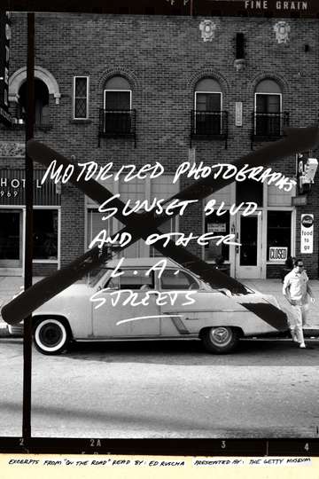 Ed Ruscha - Motorized Photographs of Sunset Blvd. and Other L.A. Streets Poster