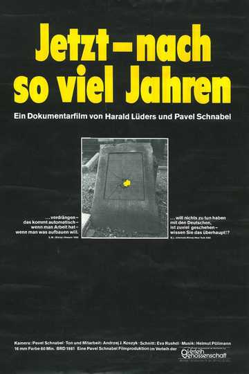 Jetzt nach so viel Jahren Poster