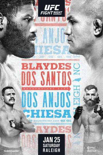 UFC Fight Night 166: Blaydes vs. Dos Santos Poster