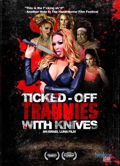 TickedOff Trannies with Knives Poster