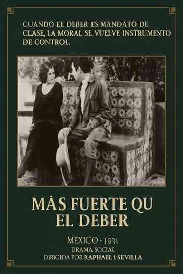 Más fuerte que el deber Poster