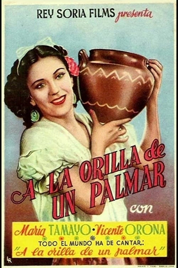 A la orilla de un palmar Poster