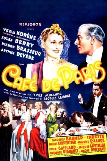 Café de Paris Poster