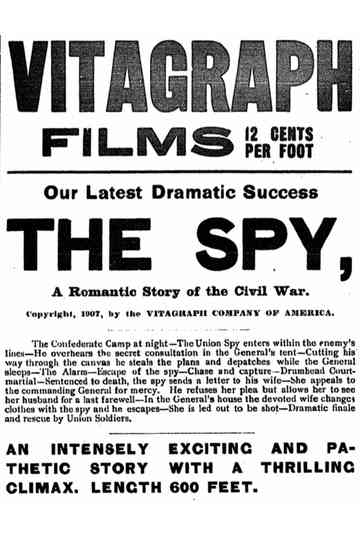 The Spy: A Romantic Story of the Civil War