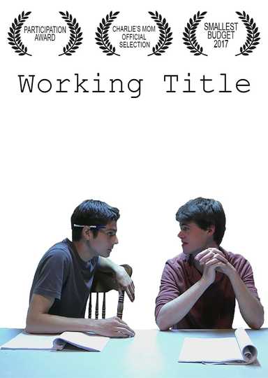 Working Title Poster