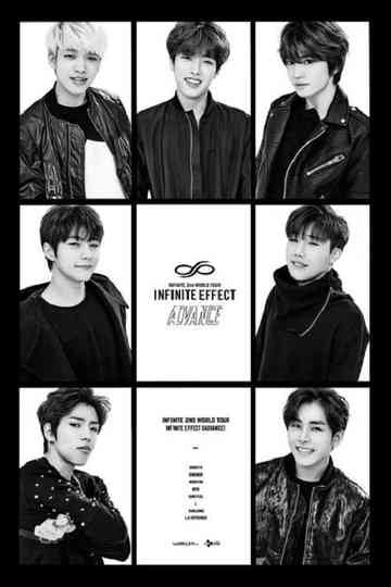 Infinite 2nd World Tour – Infinite Effect Advance Poster