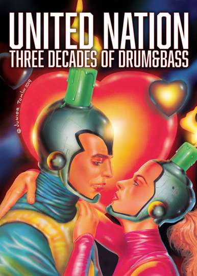 United Nation Three Decades of Drum  Bass Poster