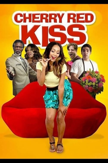 Cherry Red Kiss Poster