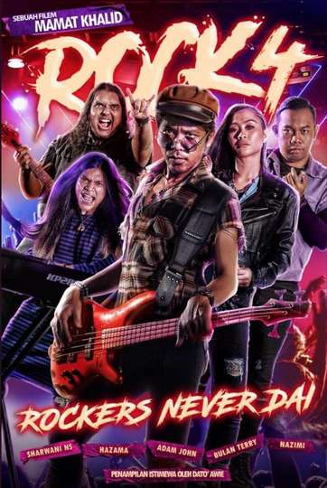 Rock 4 Rockers Never Dai Poster