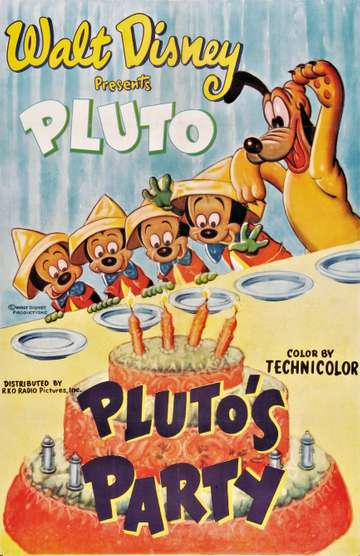 Pluto's Party Poster