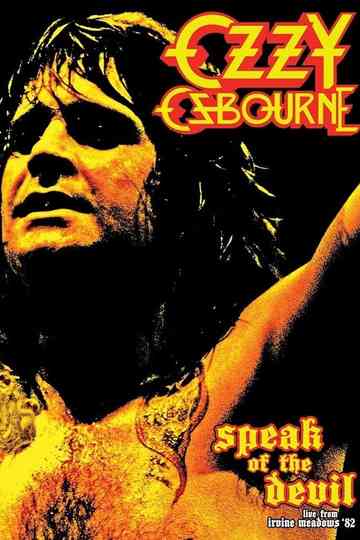 Ozzy Osbourne: Speak of the Devil - Blizzard Of Ozz Tour 82 Poster